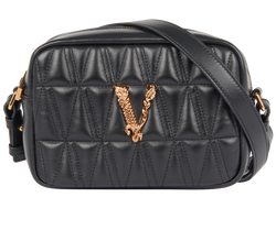 Virtus Camera Bag, Leather, Black, NFC/MII, DB, 3*